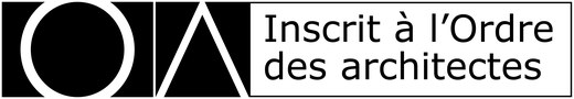 Inscrit à l’Ordre des architectes